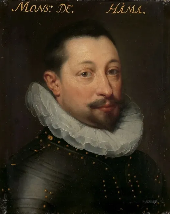 Framed Print : Portrait of Charles de Levin (?-1592), Lord of Famars, Forimont and Lousart, c.1609-c.1633. Creator: Workshop of Jan Antonisz van Ravesteyn Framed Print : Portrait of Charles de Levin (?-1592), Lord of Famars, Forimont and Lousart, c.1609-c.1633. Creator: Workshop of Jan Antonisz van Ravesteyn
