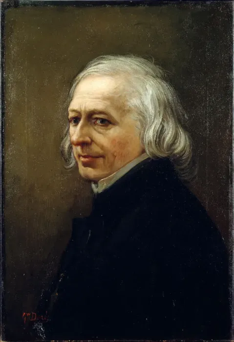 Framed Print : Portrait of Charles Philipon (1800-1862), ca 1860. Creator: Doré Framed Print : Portrait of Charles Philipon (1800-1862), ca 1860. Creator: Doré