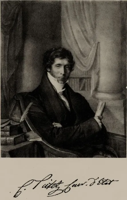 Framed Print : Portrait of Charles Pictet de Rochemont (1755-1824) Framed Print : Portrait of Charles Pictet de Rochemont (1755-1824)