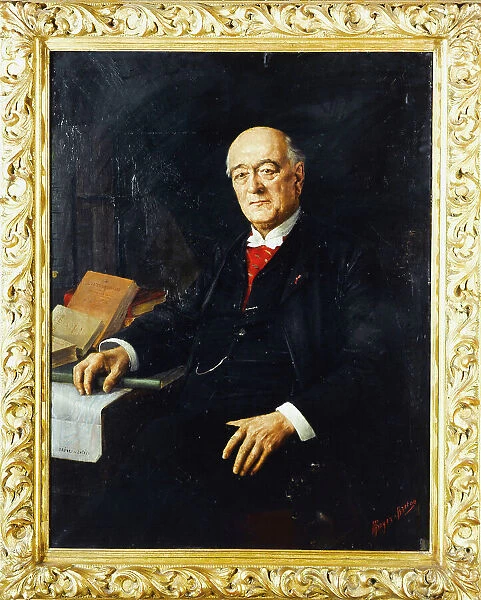 Portrait of Charles Read (1819-1898), writer and historian, c1891. Creator: Marthe Boyer-Breton