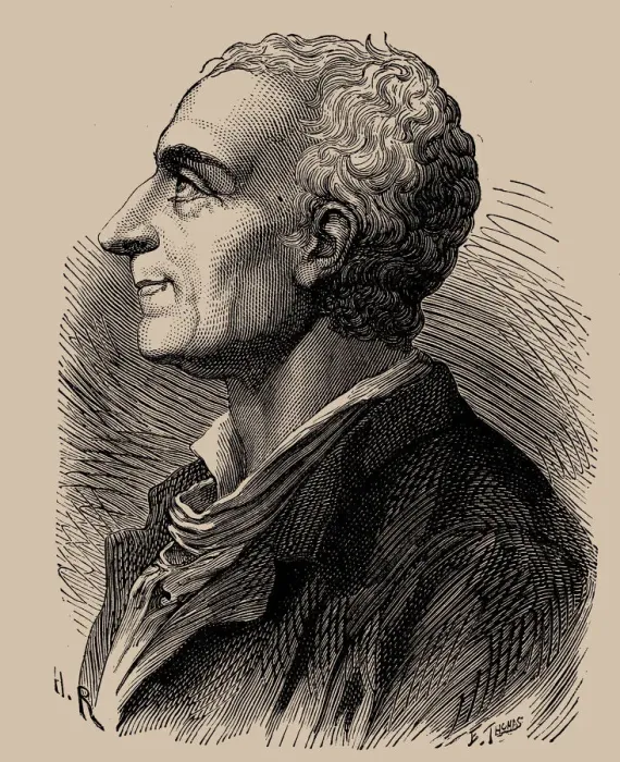 Framed Print : Portrait of Charles de Secondat, Baron de Montesquieu (1689-1755), 1889 Framed Print : Portrait of Charles de Secondat, Baron de Montesquieu (1689-1755), 1889