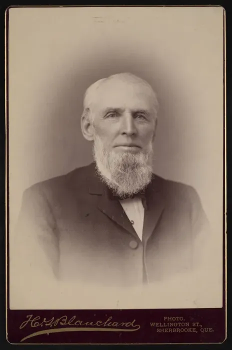 Framed Print : Portrait of Charles Stewart Channell (1820-1906), 1896. Creator: HG Blauchard