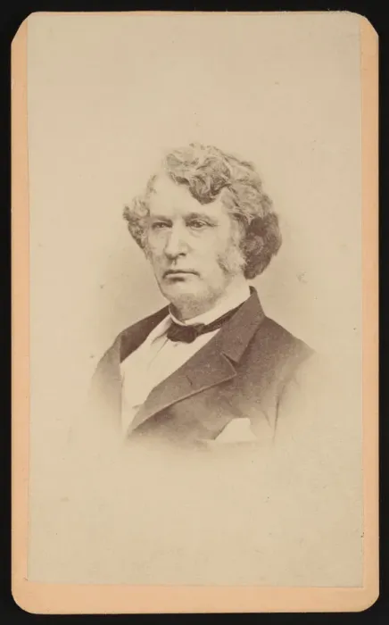 Framed Print : Portrait of Charles Sumner (1811-1874), Before 1874. Creator: Frank L Le Roy Framed Print : Portrait of Charles Sumner (1811-1874), Before 1874. Creator: Frank L Le Roy
