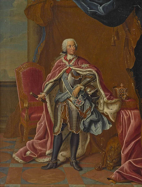 Portrait of Charles VII, Holy Roman Emperor (1697-1745), 1743. Creator: Horemans, Peter Jacob