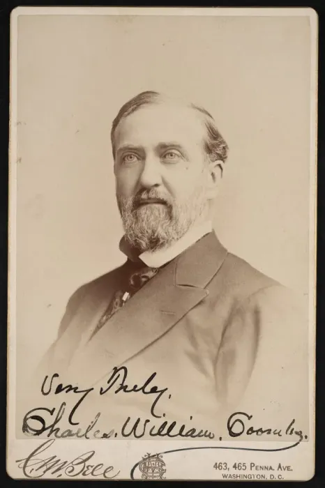 Framed Print : Portrait of Charles William Coombs, Before 1893. Creator: Charles Milton Bell Framed Print : Portrait of Charles William Coombs, Before 1893. Creator: Charles Milton Bell