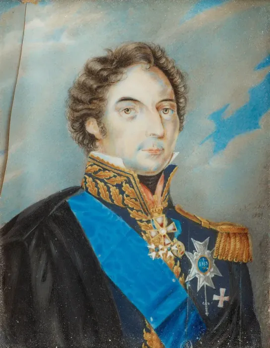 Framed Print : Portrait of Charles XIV John (1763-1844), King of Sweden, 1829 Framed Print : Portrait of Charles XIV John (1763-1844), King of Sweden, 1829