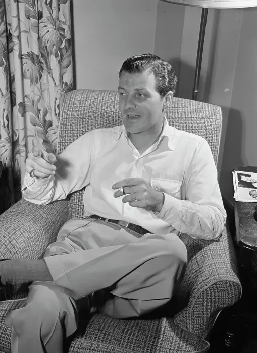 Framed Print : Portrait of Charlie Barnet, New York, N.Y. ca. Aug. 1946. Creator: William Paul Gottlieb Framed Print : Portrait of Charlie Barnet, New York, N.Y. ca. Aug. 1946. Creator: William Paul Gottlieb