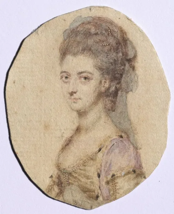 Framed Print : Portrait of Charlotte Bertie, nee Warren, 4th Countess of Abingdon, 1778. Creator Framed Print : Portrait of Charlotte Bertie, nee Warren, 4th Countess of Abingdon, 1778. Creator