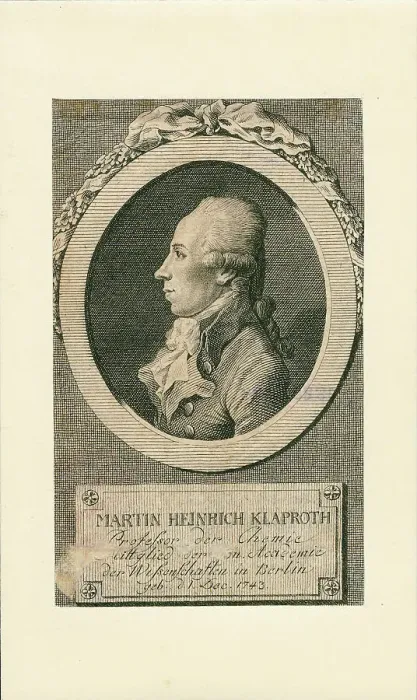 Framed Print : Portrait of the Chemist Martin Heinrich Klaproth (1743-1817), 1780. Creator: Anonymous