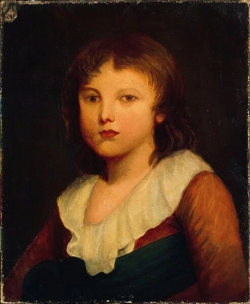 Portrait of a child, between 1785 and 1795. Creator: Unknown
