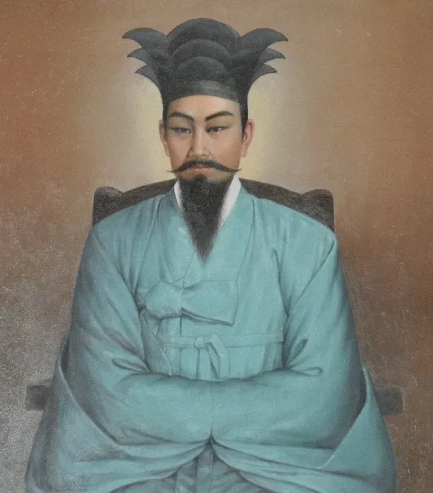 Framed Print : Portrait of Choe Je-u (1824-1864). Creator: Anonymous Framed Print : Portrait of Choe Je-u (1824-1864). Creator: Anonymous