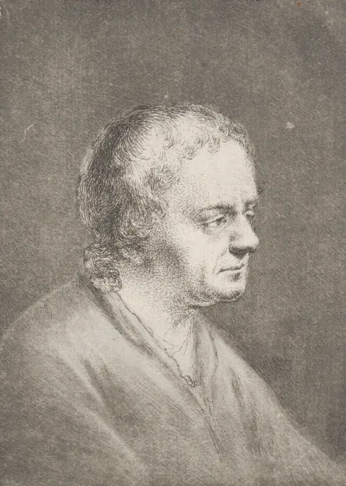 Framed Print : Portrait of Christian Bernhard Rode, the Artists Father, ca. 1756 Framed Print : Portrait of Christian Bernhard Rode, the Artists Father, ca. 1756