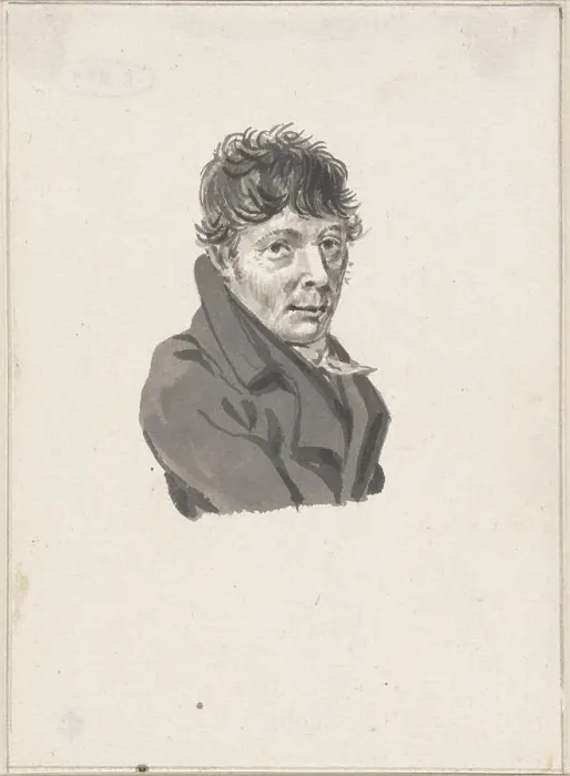 Framed Print : Portrait of Christian Henning, 1751-1822. Creator: Christian Henning Framed Print : Portrait of Christian Henning, 1751-1822. Creator: Christian Henning