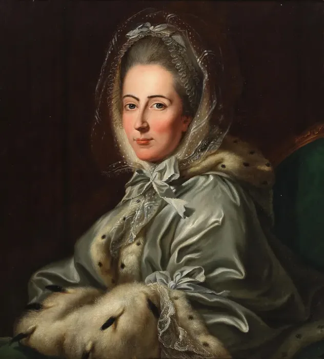 Framed Print : Portrait of Christiane Henriette, Countess Palatine of Zweibrücken-Birkenfeld...(1725-1816). Creator: Tischbein, Johann Heinrich, the Elder (1722-1789) Framed Print : Portrait of Christiane Henriette, Countess Palatine of Zweibrücken-Birkenfeld...(1725-1816). Creator: Tischbein, Johann Heinrich, the Elder (1722-1789)