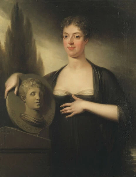 Portrait of Christina Maria von Hermanson (1768-1810), 1810. Creator: Carl Fredrik von Breda