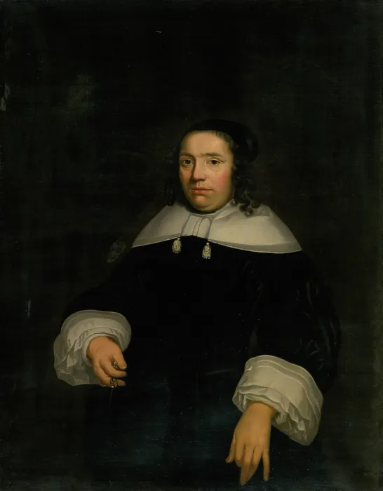 Framed Print : Portrait of Christina Pyll, 1650. Creator: Aelbert Cuyp Framed Print : Portrait of Christina Pyll, 1650. Creator: Aelbert Cuyp