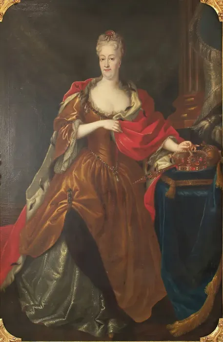 Framed Print : Portrait of Christine of Poland, 1761-1860. Creator: Unknown Framed Print : Portrait of Christine of Poland, 1761-1860. Creator: Unknown