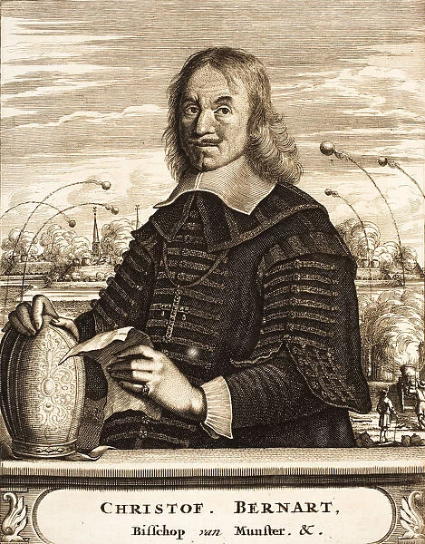 Portrait of Christoph Bernhard Freiherr von Galen (1606-1678), 1675. Creator: Anonymous