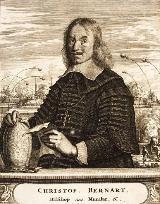 Framed Print : Portrait of Christoph Bernhard Freiherr von Galen (1606-1678), 1675. Creator: Anonymous Framed Print : Portrait of Christoph Bernhard Freiherr von Galen (1606-1678), 1675. Creator: Anonymous