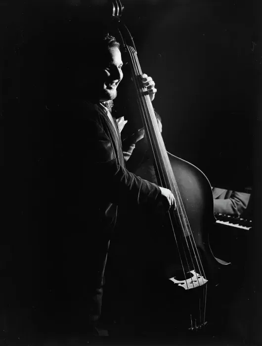 Framed Print : Portrait of Chubby Jackson, Downbeat, New York, N.Y. ca. Nov. 1946. Creator: William Paul Gottlieb Framed Print : Portrait of Chubby Jackson, Downbeat, New York, N.Y. ca. Nov. 1946. Creator: William Paul Gottlieb