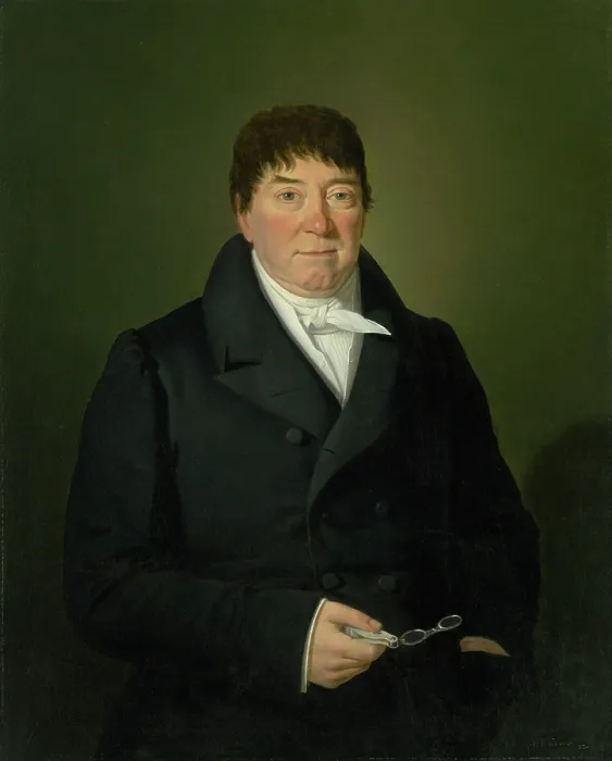 Framed Print : Portrait of a Citizen, 1850. Creator: Unknown Framed Print : Portrait of a Citizen, 1850. Creator: Unknown