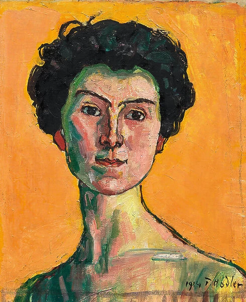 Portrait of Clara Pasche-Battié, 1914. Creator: Hodler, Ferdinand (1853-1918)