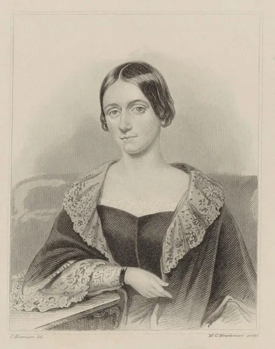 Framed Print : Portrait of Clara Schumann (1819-1896), 1850. Creator: Wrankmore, William Colley (active 1836-1858) Framed Print : Portrait of Clara Schumann (1819-1896), 1850. Creator: Wrankmore, William Colley (active 1836-1858)