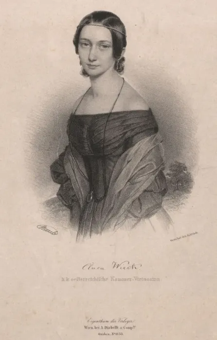 Framed Print : Portrait of Clara Wieck-Schumann (1819-1896), 1838. Creator: Staub, Andreas (1806-1839) Framed Print : Portrait of Clara Wieck-Schumann (1819-1896), 1838. Creator: Staub, Andreas (1806-1839)