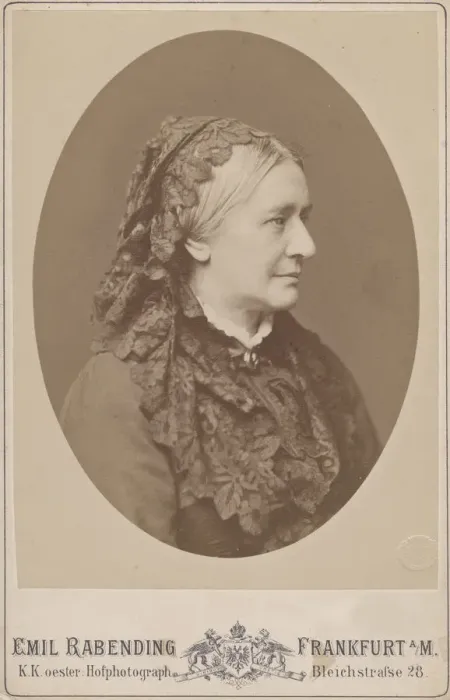 Framed Print : Portrait of Clara Wieck-Schumann (1819-1896), 1883. Creator: Rabending, Emil (1823-1886) Framed Print : Portrait of Clara Wieck-Schumann (1819-1896), 1883. Creator: Rabending, Emil (1823-1886)