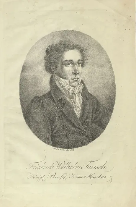 Framed Print : Portrait of the Clarinettist Friedrich Wilhelm Tausch (1790-1849), 1817. Creator: Winter, Heinrich Eduard von (1788-1825) Framed Print : Portrait of the Clarinettist Friedrich Wilhelm Tausch (1790-1849), 1817. Creator: Winter, Heinrich Eduard von (1788-1825)