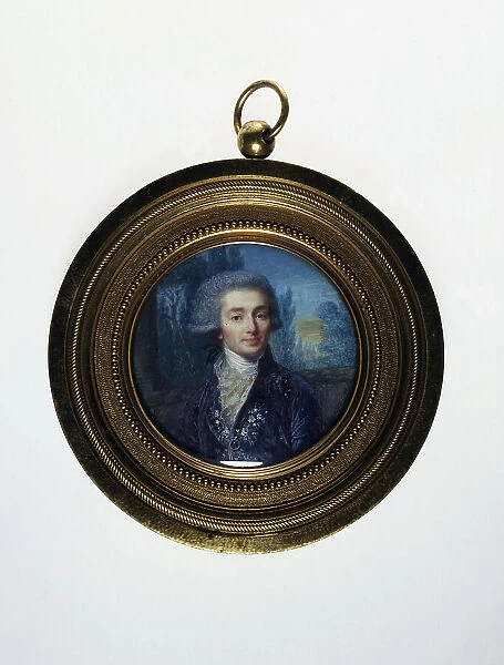 Portrait of Claris de Florian, 1791. Creator: Jean Baptiste Jacques Augustin