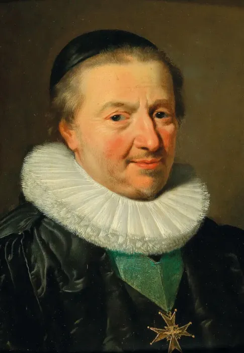 Framed Print : Portrait of Claude de Bullion (1569-1640). Creator: Champaigne, Philippe, de (1602-1674)