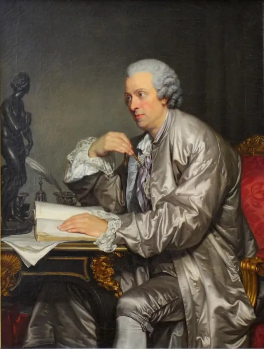 Framed Print : Portrait of Claude-Henri Watelet (1718-1786) Framed Print : Portrait of Claude-Henri Watelet (1718-1786)