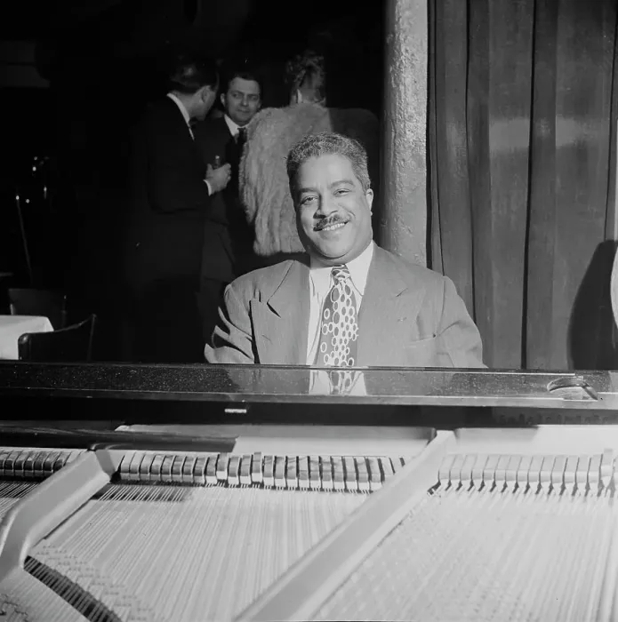 Framed Print : Portrait of Cliff Jackson, Café Society (Downtown)(?), New York, N.Y. ca. Apr. 1947. Creator: William Paul Gottlieb Framed Print : Portrait of Cliff Jackson, Café Society (Downtown)(?), New York, N.Y. ca. Apr. 1947. Creator: William Paul Gottlieb
