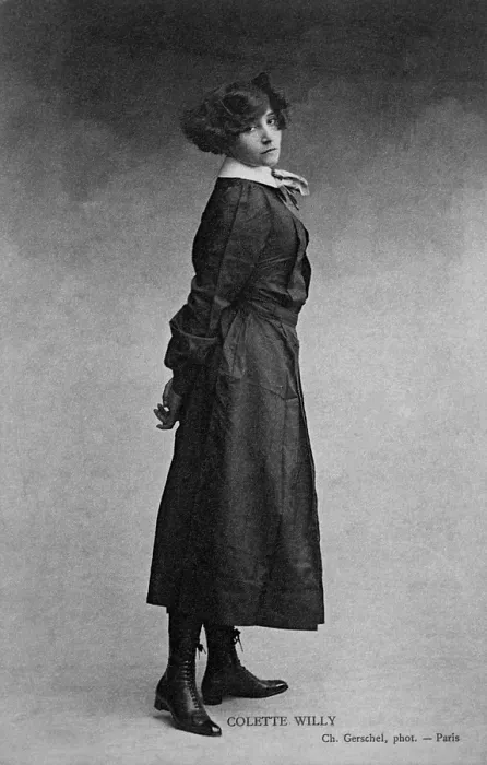 Framed Print : Portrait of Colette (1873-1954), 1908. Creator: Gerschel, Charles (1871-1948) Framed Print : Portrait of Colette (1873-1954), 1908. Creator: Gerschel, Charles (1871-1948)