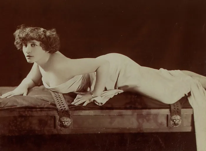 Framed Print : Portrait of Colette (1873-1954), c1909. Creator: Reutlinger, Leopold-Emile (1863-1937)