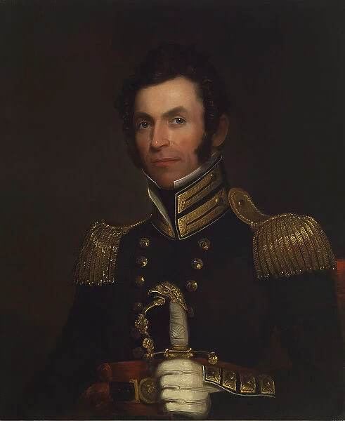 Portrait of Colonel Alexander Smith (1790-1858), 1833. Creator: Alfred Jacob Miller
