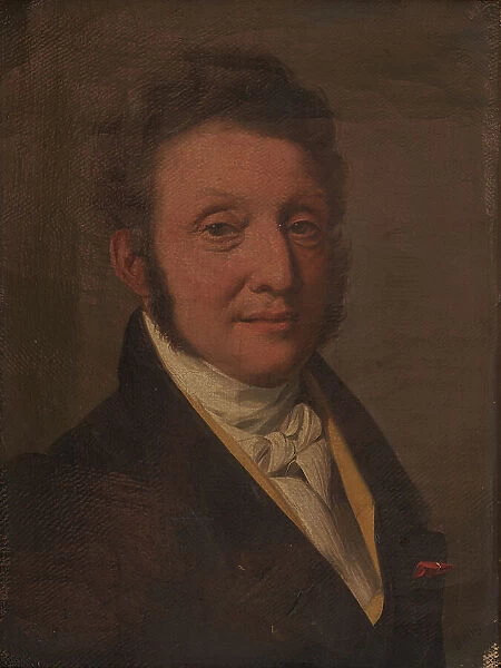 Portrait of Colonel Gustave Pourlin, 1827. Creator: Unknown