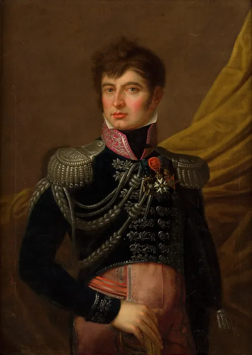 Framed Print : Portrait of Colonel Jozef Szumlanski, c1815. Creator: Unknown Framed Print : Portrait of Colonel Jozef Szumlanski, c1815. Creator: Unknown