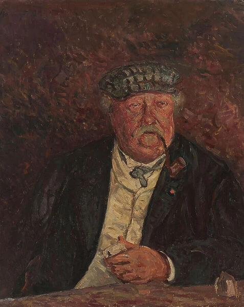Portrait of Colonel La Villette, 1911. Creator: Maxime Emile Louis Maufra