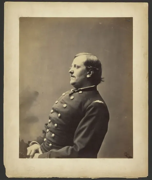 Framed Print : Portrait of Colonel Parker, 1861-1865. Creator: Unknown Framed Print : Portrait of Colonel Parker, 1861-1865. Creator: Unknown