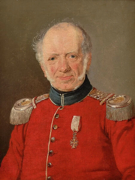 Portrait of Colonel von Darcheus, 1834. Creator: Jorgen Pedersen Roed