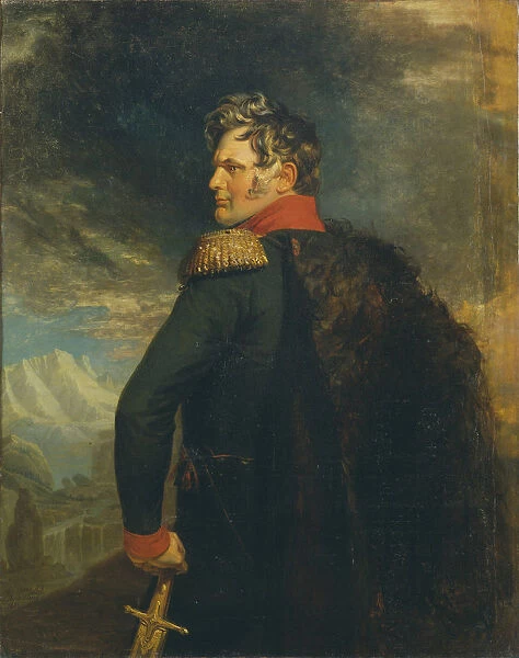 Portrait of the commander-in-chief of the Russian Army on the Caucasus Aleksey Yermolov (1777-1861)