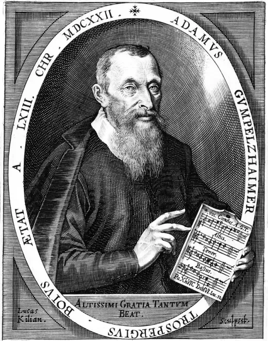 Framed Print : Portrait of the composer Adam Gumpelzhaimer (1559-1625), 1622 Framed Print : Portrait of the composer Adam Gumpelzhaimer (1559-1625), 1622
