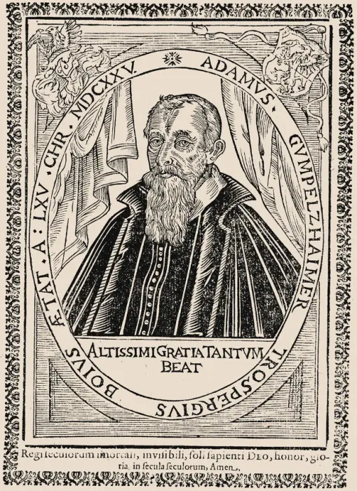 Framed Print : Portrait of the composer Adam Gumpelzhaimer (1559-1625), 1625 Framed Print : Portrait of the composer Adam Gumpelzhaimer (1559-1625), 1625