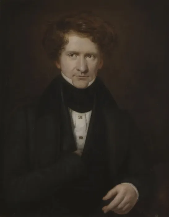 Framed Print : Portrait of the composer Adolf Fredrik Lindblad (1801-1878), 1835 Framed Print : Portrait of the composer Adolf Fredrik Lindblad (1801-1878), 1835