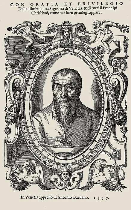 Framed Print : Portrait of the composer Adrian Willaert (1490-1562), 1559. Creator: Anonymous Framed Print : Portrait of the composer Adrian Willaert (1490-1562), 1559. Creator: Anonymous