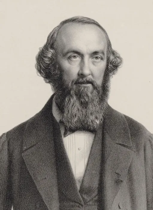 Framed Print : Portrait of the Composer Adrien de La Fage (1801-1862). Creator: Alophe, Marie-Alexandre Menut Framed Print : Portrait of the Composer Adrien de La Fage (1801-1862). Creator: Alophe, Marie-Alexandre Menut