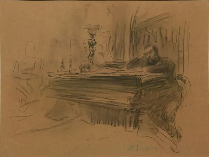 Framed Print : Portrait of the Composer Aleksey Fedorovich Kal, 1906. Artist: Repin, Ilya Yefimovich (1844-1930) Framed Print : Portrait of the Composer Aleksey Fedorovich Kal, 1906. Artist: Repin, Ilya Yefimovich (1844-1930)