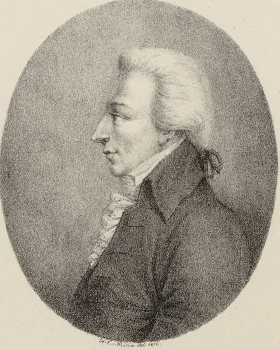 Framed Print : Portrait of the Composer Alessio Prati (1750-1788), 1816. Creator: Winter, Heinrich Eduard von Framed Print : Portrait of the Composer Alessio Prati (1750-1788), 1816. Creator: Winter, Heinrich Eduard von